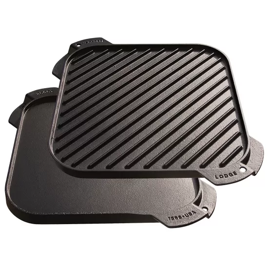 Lodge Cast Iron Single-Burner Reversible Grill/Griddle, 10.5-inch, LSRG3 Shop quality Lodge Cast Iron Single-Burner Reversible Grill/Griddle, 10.5-inch in Kenya from vituzote.com Shop in-store or online and get countrywide delivery!