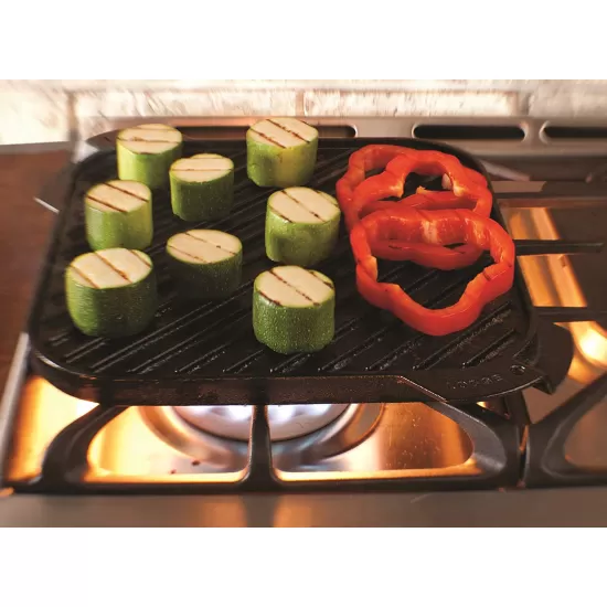 Lodge Cast Iron Single-Burner Reversible Grill/Griddle, 10.5-inch, LSRG3 Shop quality Lodge Cast Iron Single-Burner Reversible Grill/Griddle, 10.5-inch in Kenya from vituzote.com Shop in-store or online and get countrywide delivery!