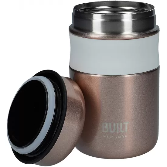 Shop quality BUILT Double Wall Vacuum Insulated Food Flask for Hot and Cold Foods, Stainless Steel, Rose Gold, 490 ml in Kenya from vituzote.com Shop in-store or online and get countrywide delivery!