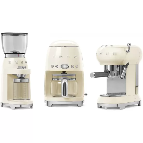SMEG 50 S Retro Style Drip Filter Coffee Machine, 10 Cup Capacity 1.4 L Tank, Cream, DCF02CRUK Shop quality SMEG 50 S Retro Style Drip Filter Coffee Machine, 10 Cup Capacity 1.4 L Tank, Cream in Kenya from vituzote.com Shop in-store or online and get countrywide delivery!