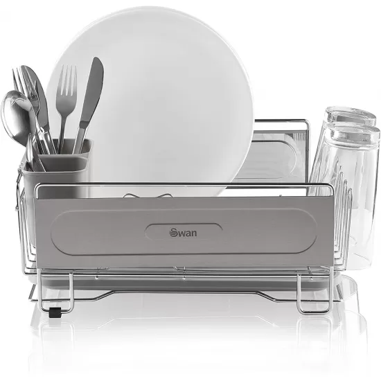 Shop quality Swan Dish Rack, Rust Resistant Dish Drainer with Anti Slip Feet and Drip Tray, Chrome in Kenya from vituzote.com Shop in-store or online and get countrywide delivery!
