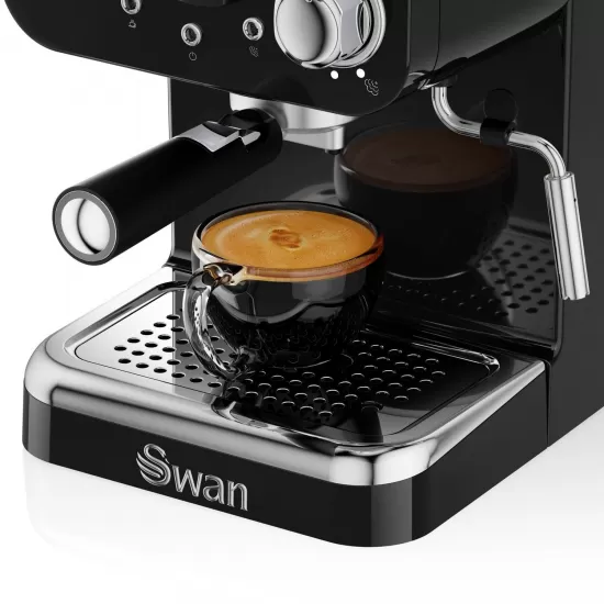 Shop quality Swan Pump Espresso Coffee Machine, 15 Bars of Pressure, Retro Black in Kenya from vituzote.com Shop in-store or online and get countrywide delivery!