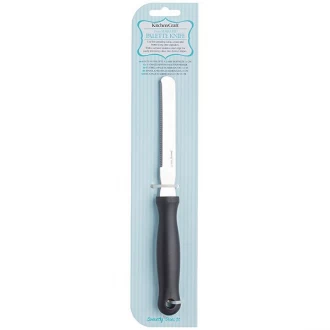 Sweetly Does It Palette Knife with Serrated Edge, Stainless Steel