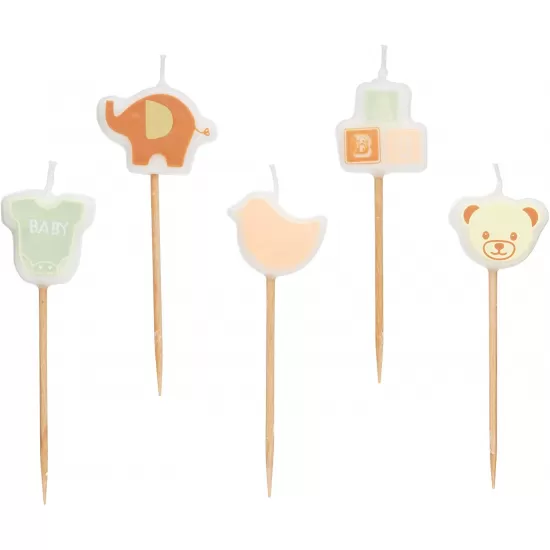 Sweetly Does It Wax Baby Themed Birthday Cake Candles - 6 Pieces, Wood, Multi-Colour, SDBCAND Shop quality Sweetly Does It Wax Baby Themed Birthday Cake Candles - 6 Pieces, Wood, Multi-Colour in Kenya from vituzote.com Shop in-store or online and get countrywide delivery!