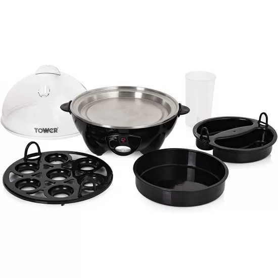 Shop quality Tower Egg Boiler, Poacher and Omelette Maker with Steamer 360 W, Black in Kenya from vituzote.com Shop in-store or online and get countrywide delivery!