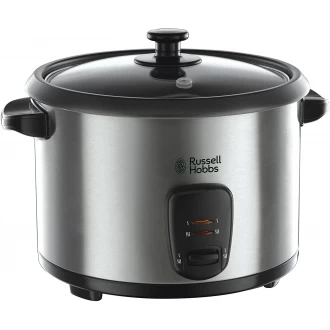 Tower Russell Hobbs Rice Cooker and Steamer , 1.8 Litres Silver