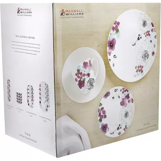 Shop quality Maxwell & Williams Viola Coupe Dinner Set 16 Piece Gift Boxed in Kenya from vituzote.com Shop in-store or online and get countrywide delivery!
