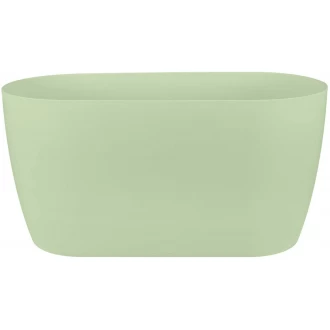 Elho Brussels Orchid Duo Indoor Flowerpot - Soft Green - 12.6 cm Height