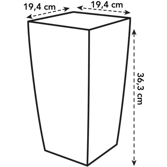 Elho Milano Flowerpot, Anthracite, 36.3 cm Height, 6223602042500 Shop quality Elho Milano Flowerpot, Anthracite, 36.3 cm Height in Kenya from vituzote.com Shop in-store or online and get countrywide delivery!