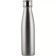 Built Perfect Seal Double Wall Stainless Steel Water Bottle, 480ml/17-Ounce, Silver