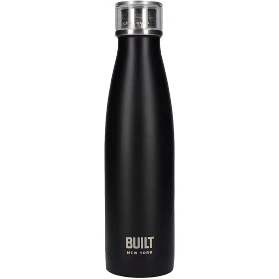 Shop quality Built Perfect Seal Insulated Water Bottle/Thermal Flask with Leakproof Cap, Stainless Steel, Matte Black, 480 ml in Kenya from vituzote.com Shop in-store or online and get countrywide delivery!