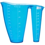 Colourworks 2 in 1 plastic jug for dry and liquid ingredients 500 ml-Blue