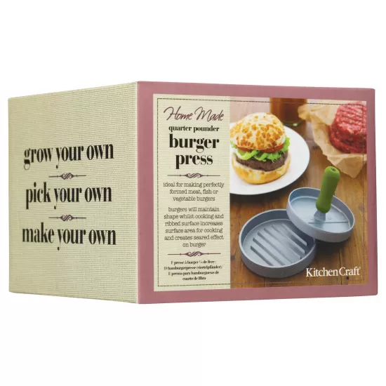 Shop quality Home Made Quarter Pounder Burger Press, 12cm diameter in Kenya from vituzote.com Shop in-store or online and get countrywide delivery!