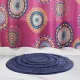 InterDesign Microfiber Round Bathroom Shower Accent Rug, 24" Inches - Navy Blue, 17071 Shop quality InterDesign Microfiber Round Bathroom Shower Accent Rug, 24" Inches - Navy Blue in Kenya from vituzote.com Shop in-store or online and get countrywide delivery!