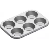 Kitchen Craft Non Stick 6 Cup Muffin and Cupcake Tray