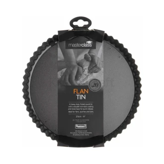 Master Class Non-Stick 23 cm Loose Base Fluted Quiche Tin