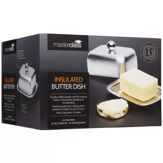 Shop quality MasterClass Deep Double Walled Insulated Covered Butter Dish in Kenya from vituzote.com Shop in-store or online and get countrywide delivery!