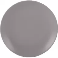Mikasa Gourmet Elegance Ceramic Round Side Plate, Grey - 20 cm (7¾")