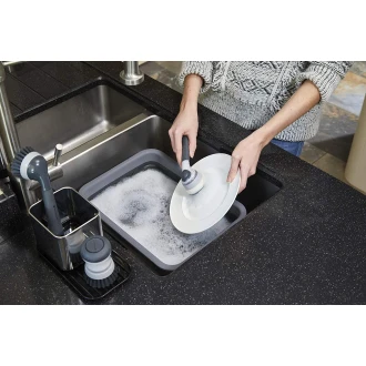 Master Class Soap Dispensing Sponge Dish Brush