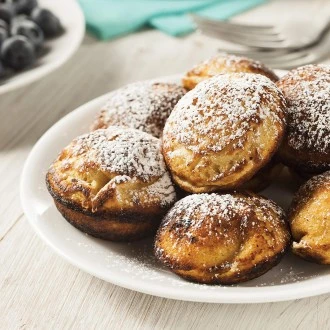 Kitchen Craft Cast Iron Seven Hole Aebleskiver/Vitumbua Danish Pancake Pan