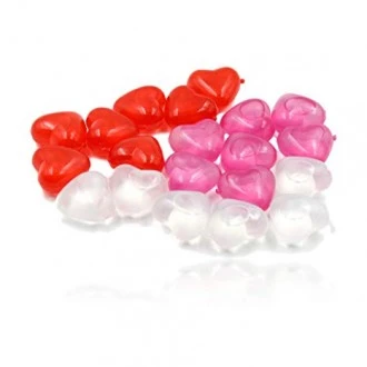 Mix-It Flexible Heart Shaped Ice Cube Tray - Makes 14 Ice Cubes