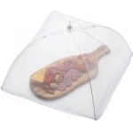 Kitchen Craft Umbrella Food Cover, White 40.5cm