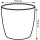 Shop quality Elho Brussels Round Indoor Flowerpot - Anthracite, 16cm in Kenya from vituzote.com Shop in-store or online and get countrywide delivery!