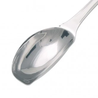 Kitchen Craft Large Flat-Edge Stainless Steel Condiment Spoon, 22 cm (8½") - Perfect for mayo, jams and more