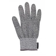 Master Class Cut Resistant Kitchen Safety Glove for Food Preparation, Grey, One Size Fits Most