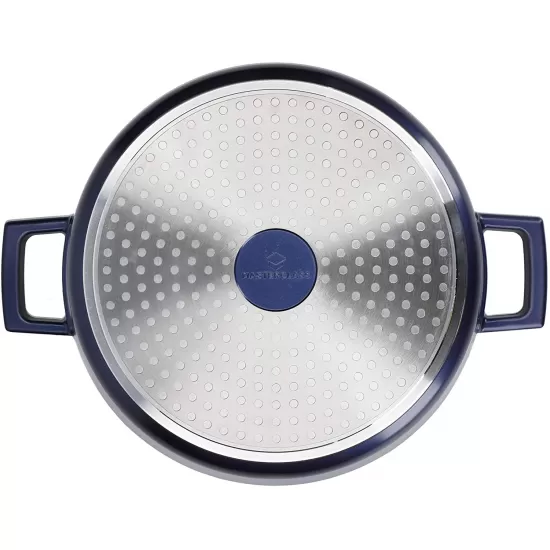 Master Class Lightweight Casserole Dish with Lid, Cast Aluminium - Metallic Blue, MCMSCRD28BLU Shop quality Master Class Lightweight Casserole Dish with Lid, Cast Aluminium - Metallic Blue in Kenya from vituzote.com Shop in-store or online and get countrywide delivery!