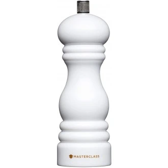 Master Class Salt or Pepper Mill (17cm) - White