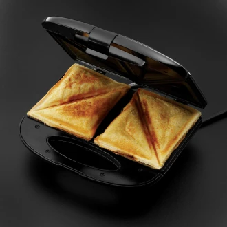 Russell Hobbs Sandwich Toaster Maker – Two Slice plates - Black