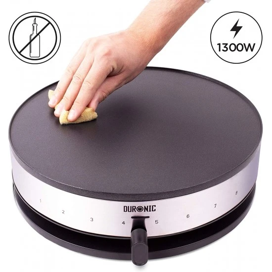 Duronic Crepe Maker | Electric Pancake Machine | 1300W | | 33cm/13” Non-Stick Hot Plate, PM131 Shop quality Duronic Crepe Maker | Electric Pancake Machine | 1300W | | 33cm/13” Non-Stick Hot Plate in Kenya from vituzote.com Shop in-store or online and get countrywide delivery!