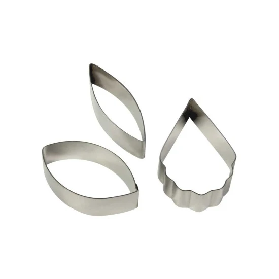 PME Stainless Steel Cutters - Cattleya Orchid, set of 3 ( Throat Petal - 1.7 inches), Narrow petal -1.6 inches) and Wide petal -1.5 inches), CO220 Shop quality PME Stainless Steel Cutters - Cattleya Orchid, set of 3 ( Throat Petal - 1.7 inches), Narrow petal -1.6 inches) and Wide petal -1.5 inches) in Kenya from vituzote.com Shop in-store or online and get countrywide delivery!