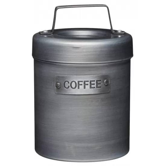 Shop quality Industrial Kitchen Vintage-Style Metal Coffee Canister, 1 L in Kenya from vituzote.com Shop in-store or online and get countrywide delivery!
