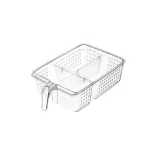 Kitchen Craft BPA-Free Large Plastic Fridge/Cupboard Organiser Storage Box