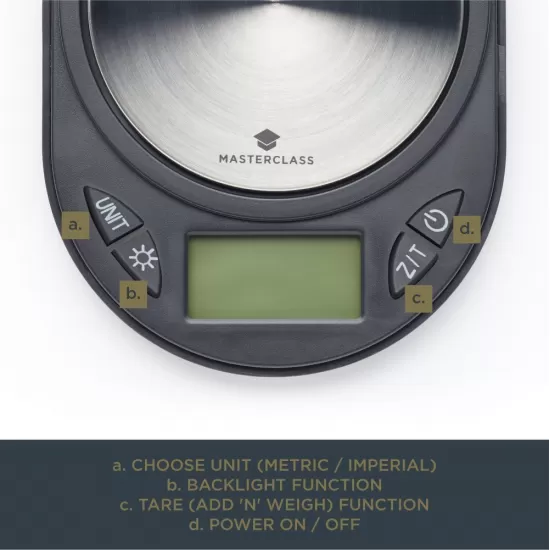 Master Class Smart Space Small Portable Digital Kitchen Scales, 750 grams capacity, MCSPSSCALE Shop quality Master Class Smart Space Small Portable Digital Kitchen Scales, 750 grams capacity in Kenya from vituzote.com Shop in-store or online and get countrywide delivery!