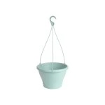 Elho Corsica Hanging Basket Flowerpot - Mint - Outdoor & Balcony 