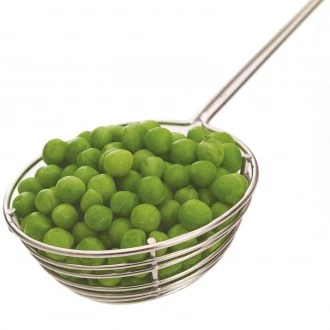 Kitchen Craft Stainless Steel Pea Scoop Ladle & Strainer - Excellent for peas and other small vegetables