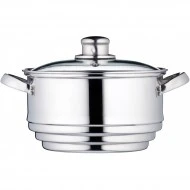 Kitchen Craft Universal-Steamer for 16 - 20 cm Pots, Stainless Steel