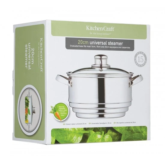Shop quality Kitchen Craft Universal-Steamer for 16 - 20 cm Pots, Stainless Steel in Kenya from vituzote.com Shop in-store or online and get countrywide delivery!