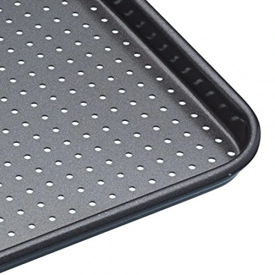 Master Class Crusty Bake Non Stick Baking Tray for Biscuits, Cookies, Oven Chips and Pizza, Grey, 24 x 18 cm, KCMCCB54 Shop quality Master Class Crusty Bake Non Stick Baking Tray for Biscuits, Cookies, Oven Chips and Pizza, Grey, 24 x 18 cm in Kenya from vituzote.com Shop in-store or online and get countrywide delivery!