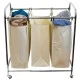 Home Basics Triple Rolling Canvas Laundry Sorter Hamper on Wheels, Natural, LH45685 Shop quality Home Basics Triple Rolling Canvas Laundry Sorter Hamper on Wheels, Natural in Kenya from vituzote.com Shop in-store or online and get countrywide delivery!
