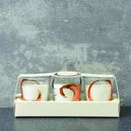 Candlelight Spa Day Restore Set of 3 Glass Wax Filled Pots Aloe Vera & Cucumber Scent 50g