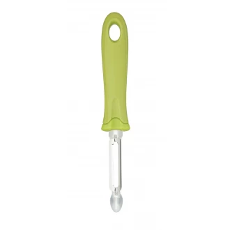Kitchen Craft Soft-Grip Swivel Potato Peeler, 19 cm (7.5") - Green