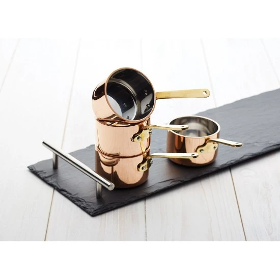 Master Class Professional Stainless Steel Mini Saucepan / Serving Pot, 10 cm ( Mini), MCMSAU10 Shop quality Master Class Professional Stainless Steel Mini Saucepan / Serving Pot, 10 cm ( Mini) in Kenya from vituzote.com Shop in-store or online and get countrywide delivery!