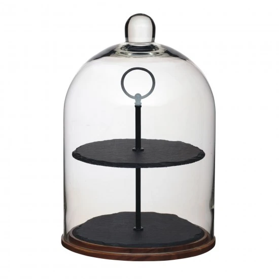 Shop quality Artesà 2-Tier Serving Stand / Cake Dome, 22 x 31 cm (8.5" x 12") in Kenya from vituzote.com Shop in-store or online and get countrywide delivery!