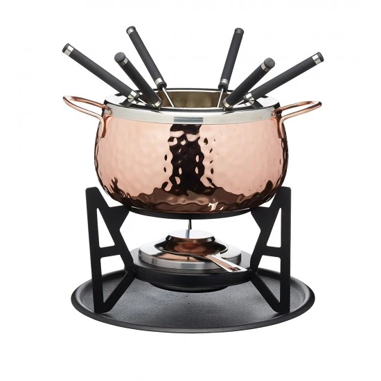 Shop quality Artesa Fondue Copper Set ( Includes copper finish pot, metal rack, diffuser + 6 Forks + 1Diffuser) in Kenya from vituzote.com Shop in-store or online and get countrywide delivery!