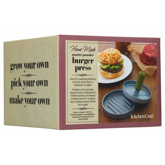 Shop quality Home Made Quarter Pounder Burger Press, 12cm diameter in Kenya from vituzote.com Shop in-store or online and get countrywide delivery!
