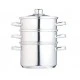 Shop quality Kitchen Craft Induction-Safe Stainless Steel 3-Tier Food Steamer Pan / Stock Pot, 2.5 Liters Capacity in Kenya from vituzote.com Shop in-store or online and get countrywide delivery!